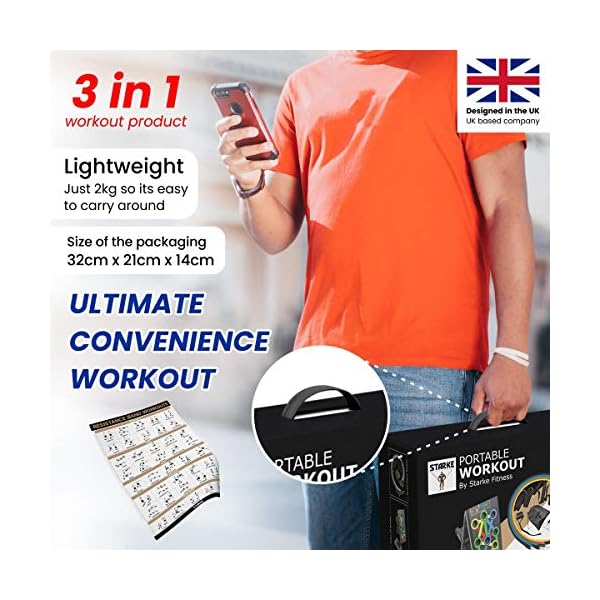 Starke-fitness-Exercise-Resistance-Bands-Set-with-Push-Up-Board-Jump-Rope-Strength-Training-Adjustable-Gym-Equipment-For-Home-3-in-1-Adult-Fitness-Portable-Workout-Fitness-Accessories Starke fitness - Push Up Board With Resistance Bands Set - Jump Rope - Strength Training Equipment - 3 in 1 Adult…