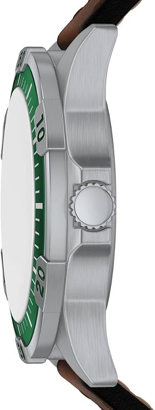Garrett Orologio Uomo, Movimento Multifunzione al Quarzo con cinturino in acciaio inossidabile o pelle