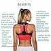 Netynovis Posture Corrector For Women And Men - Upper Back Brace For Pain Relief From Neck, Back and Shoulder - Adjustable Clavicle Brace