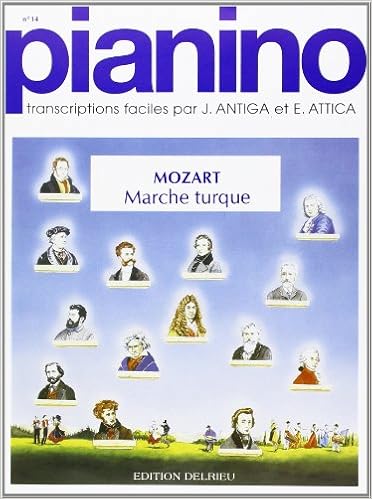 Amazon Fr Marche Turque Pianino 14 Mozart Wolfgang Amadeus Livres