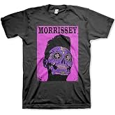 Morrissey Men's Day of The Dead Pink T-Shirt Black | Officially Licensed Merchandise