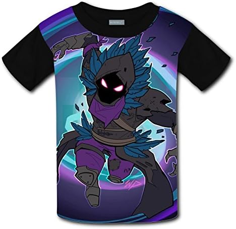Alxosla Kids Fashion Fortnite Swordsman Casual Short Sleeve T-Shirt Tops Tees