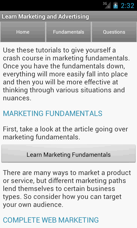 Marketing & Advertising Plan