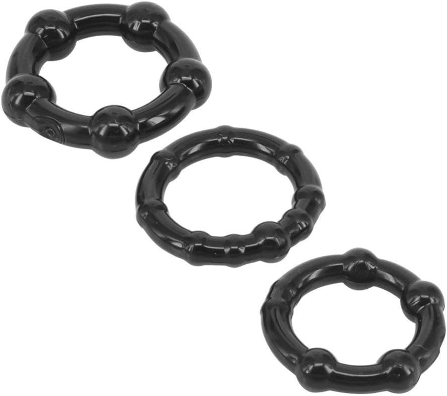 Dongpoo Exercise Bands - 3Color -Flexible- Premium Quality Silicone -Time Delay