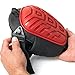 Gamba Tools GEL ELITE Adult Professional Knee Pads for Work & Gardening with Heavy Duty EVA Foam & Layered Gel Technology, Durable Hard Shell & Easy to Adjust Straps, Red