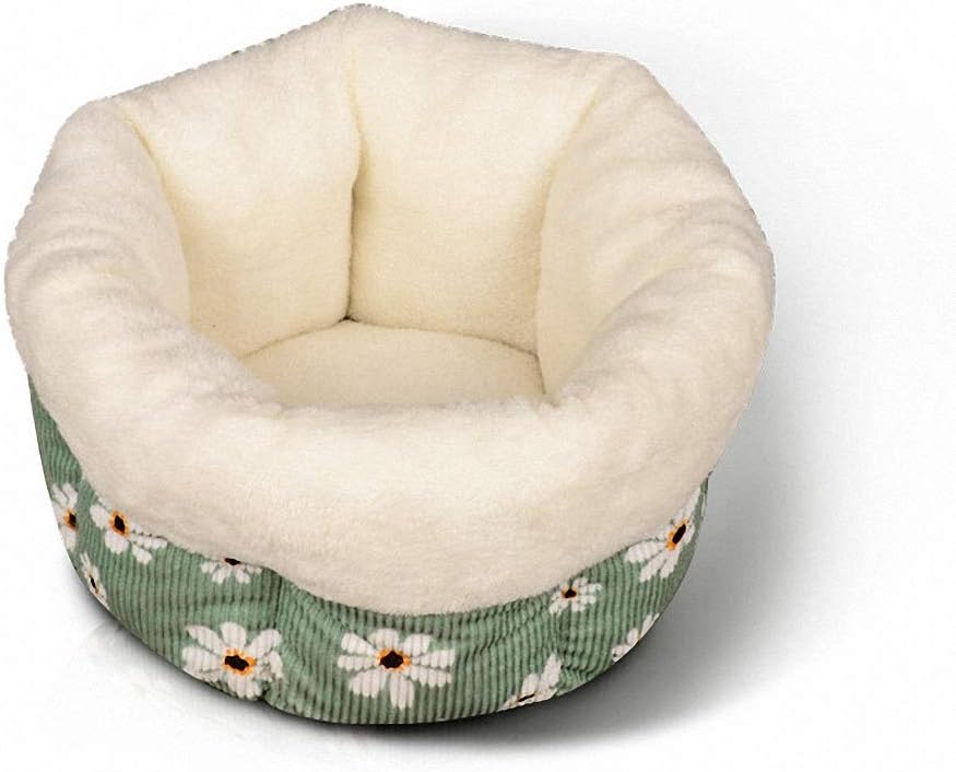 Hynsin Square Kennel Cat Litter Cattery Printed Kennel Dog Goods Pet Nest Four Seasons Dog Kennel Cat Small Dog Nest Kennel A 40x40x24cm : Pet Supplies