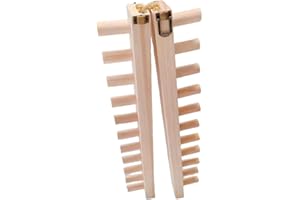 Colaxi Wooden Knitting Loom, Hand Knitting Kit for Beginners, Easy Assembly, DIY Blanket Frame Portable Chunky Yarn Blanket L