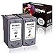 Inktopia 2 Pack Remanufactured High Yield Ink Cartridge Replacement for Canon PG 40 CL 41 0615B002 0617B002 (1 Black 1 Color) Compatible with Canon PIXMA MP140 MP150 MP160 MP170 MP180 MP190 MP210