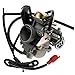 AUTOKAY Carburetor GY6 GY-6 150CC Carb KAZUMA SUNL 149CC 24mm Electric Choke E-Clotted Valve for ATV