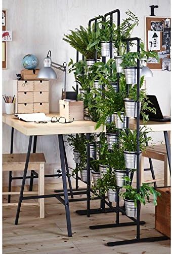 Soporte vertical de metal para 13 plantas, ideal para el balcón ...