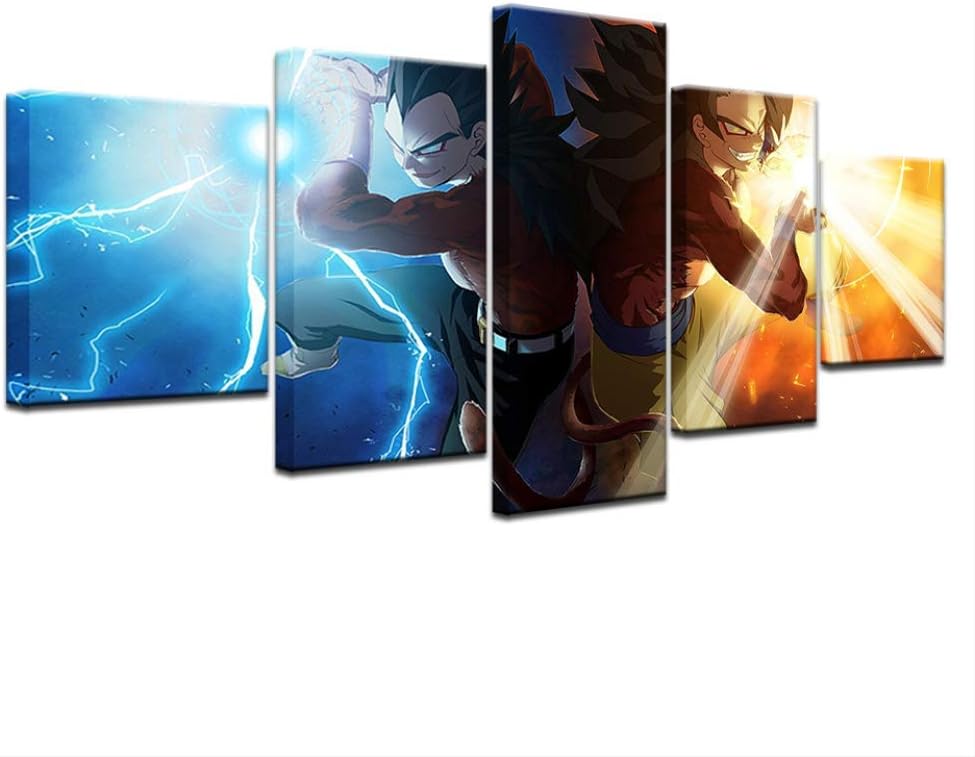 WEIF Panel Decor Canvas Painting Canvas Art Hd Canvas Prints 5 Piece Canvas Art Painting Poster