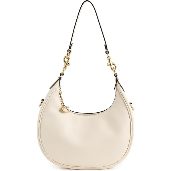 COACH Women's Glovetanned Leather Curve Zip Bag: Handbags: Amazon.com