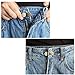 Partm Retractable Jeans Button Adjustable Extended Button for Extension Waist Buttons