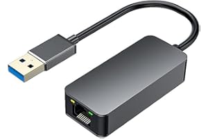 Gorilley 2500Mbps USB C Ethernet to RJ45 2.5G USB Wired Adapter RJ45 LAN Network Card for PC Laptop