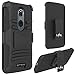 LK Heavy Duty Armor Holster Defender Full Body Protective Hybrid Case with Belt Clip for Motorola Droid Turbo 2