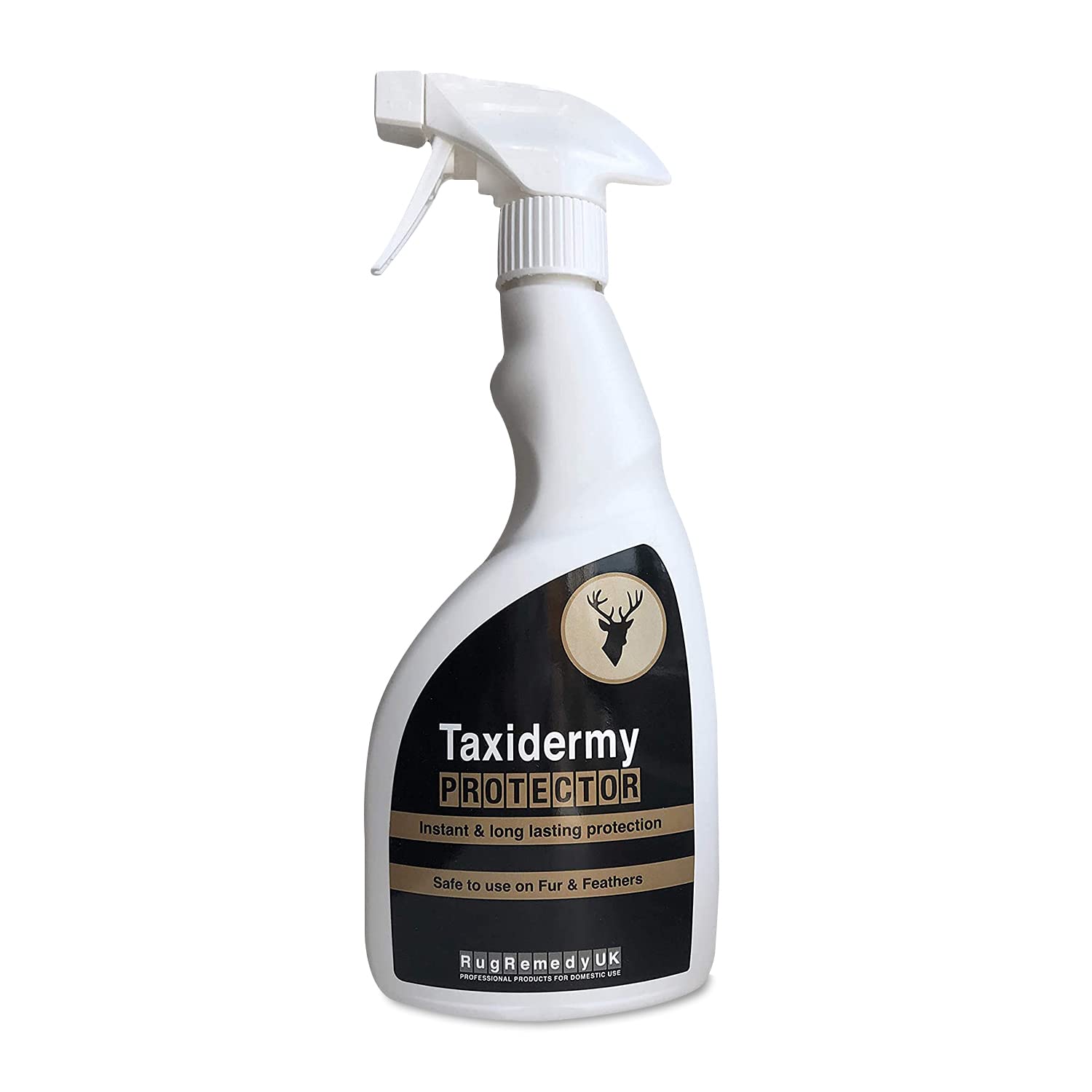 RugRemedy Taxidermy Animal and Bird Protector, Protect Your Taxidermied Birds and Other Creatures from Insects, Spray Applicator, Instant and Long Lasting Protection.