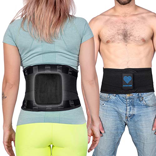 Lower Back Brace for Pain Relief Adjustable Back Support Belt for