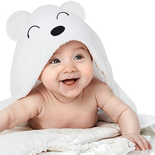 Baby Towel With Hood | Toddler Towels With Hood | Toddler Hooded Bath Towel Organic Cotton | Hooded Towel for Toddler Newborn Infant Boy and Girl by Setup4Baby