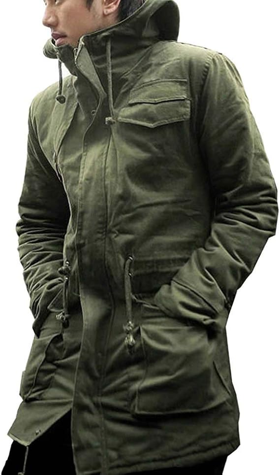 Amazon Co Jp Sheya モッズコート メンズ ミリタリー アーミー