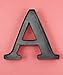 Personalized Letter B Metal Wall Wine Cork Holder