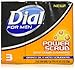 DIAL SOAP BATH MEN POWER SCRUB 3 BARS by Dial