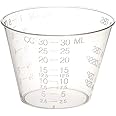 400 Epoxy Resin Mixing Cups (1 Ounce) Graduated Plastic