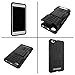 Xiaomi Redmi 4A Shockproof Case, Xiaomi Redmi 4A Hybrid Case, Dual Layer Shockproof Hybrid Rugged Case Hard Shell Cover with Kickstand for 5.0'' Xiaomi Redmi 4A [Not fit Redmi 4] (Black)