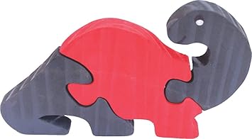 Wooden Jigsaw Puzzle-DINOSAUR (CURVE NECK)