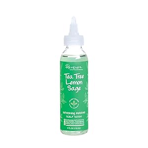 Renpure Plant-Based Beauty Tea Tree Lemon Sage Refreshing Moisture Scalp Serum, 4 Fluid Ounces