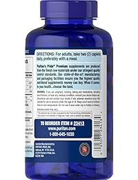Puritans Pride Triple Fuerza Glucosamina, Chondroitin y Msm Conjuntos Soother, 360 Count