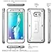 Samsung Galaxy S6 Edge Plus Case, SUPCASE Heavy Duty Belt Clip Holster Case for Galaxy S6 Edge Plus + Unicorn Beetle PRO Series Rugged Hybrid Cover Without Built-in Screen Protector (White/Gray)