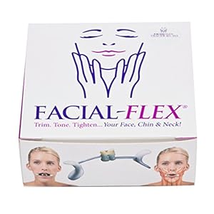 Facial Flex Facial Exercise and Neck Toning Kit Facial Flex Device, Facial Flex Bands 8 oz & 6 oz Packs & Carrying Case…