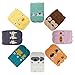 TARTINY Kids Socks Animal Fun Nonskid Cotton Cozy Unisex Socks Ages 0-4 Years Animal Print Socks,8 Pairs per Pack (M 2-4 Years)