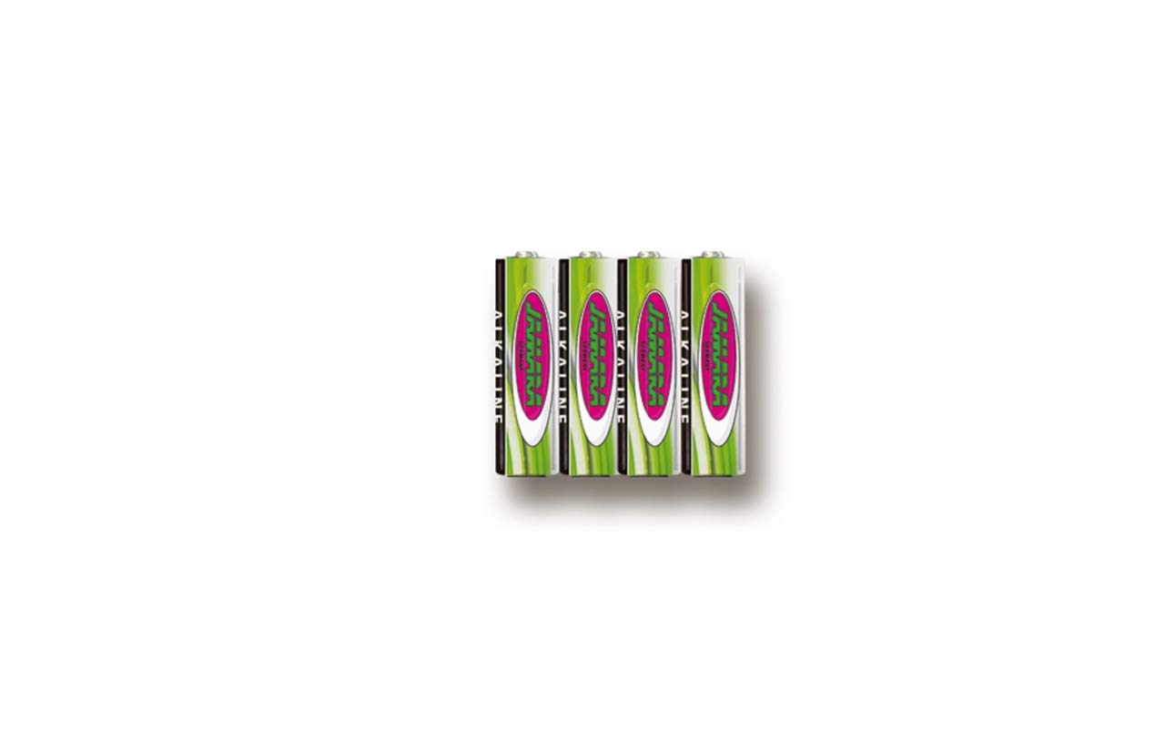 Jamara 4 Pieces Supercell Aa Alkaline Battery Pack, 1.5V