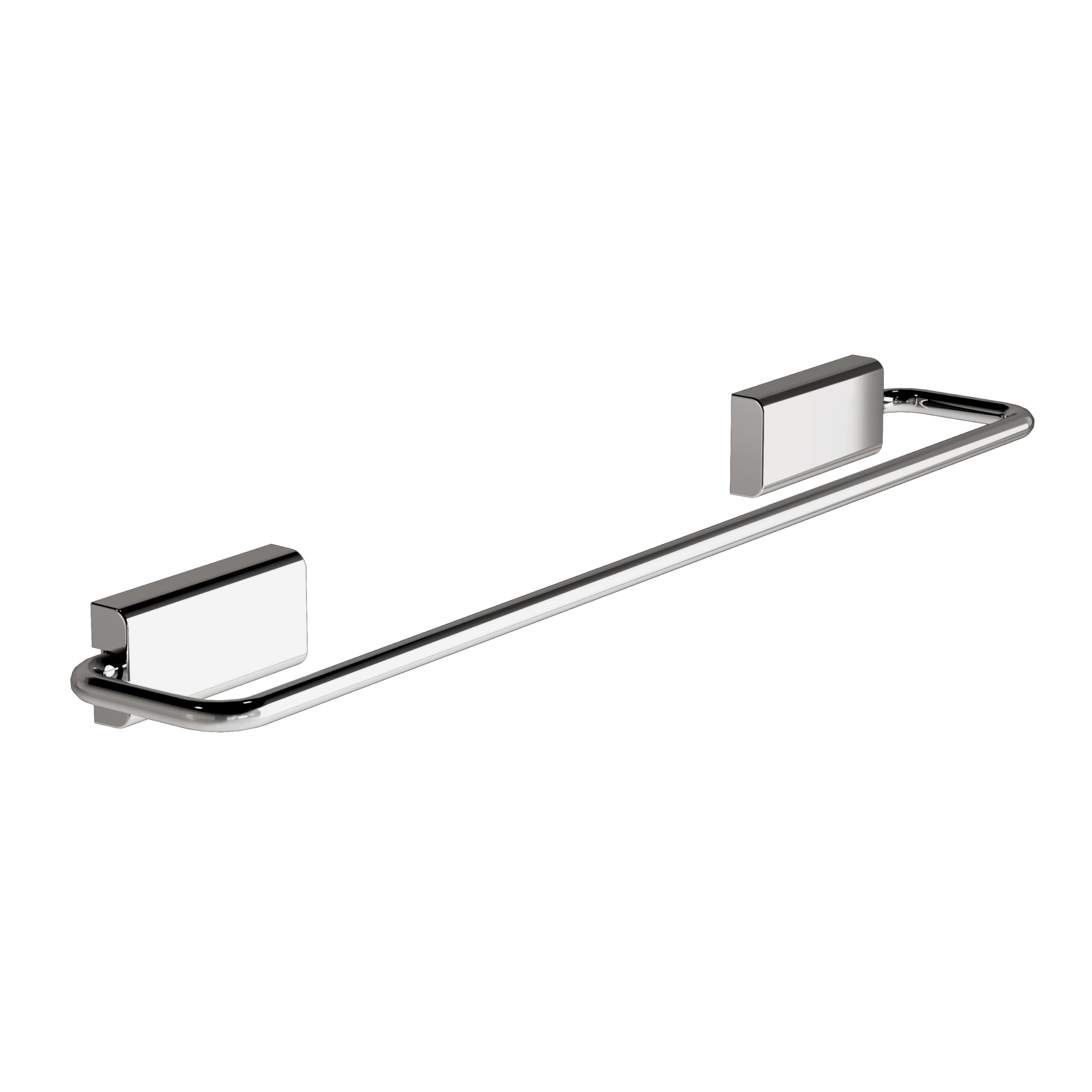 COSMIC Towel rail Light grey Installation with Screws Measures 40.8 x 6.5 x 3.2 cm