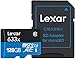 Lexar High-Performance 633x 128GB microSDXC UHS-I Card with SD Adapter, C10, U3, V30, A1, Full-HD & 4K Video, Up To 100MB/s Read, for Smartphones, Tablets, and Action Cameras (LSDMI128BBNL633A)