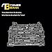 Toner Bank (NO CHIP) TN-760 Compatible Brother TN730 TN-760 TN760 TN770 Toner Cartridge for Brother HL-L2350DW HL-L2370DW HL-L2395DW HL-L2370DWXL HL-L2390DW DCP-L2550DW MFC-L2710DW MFC-L2750DW Printer