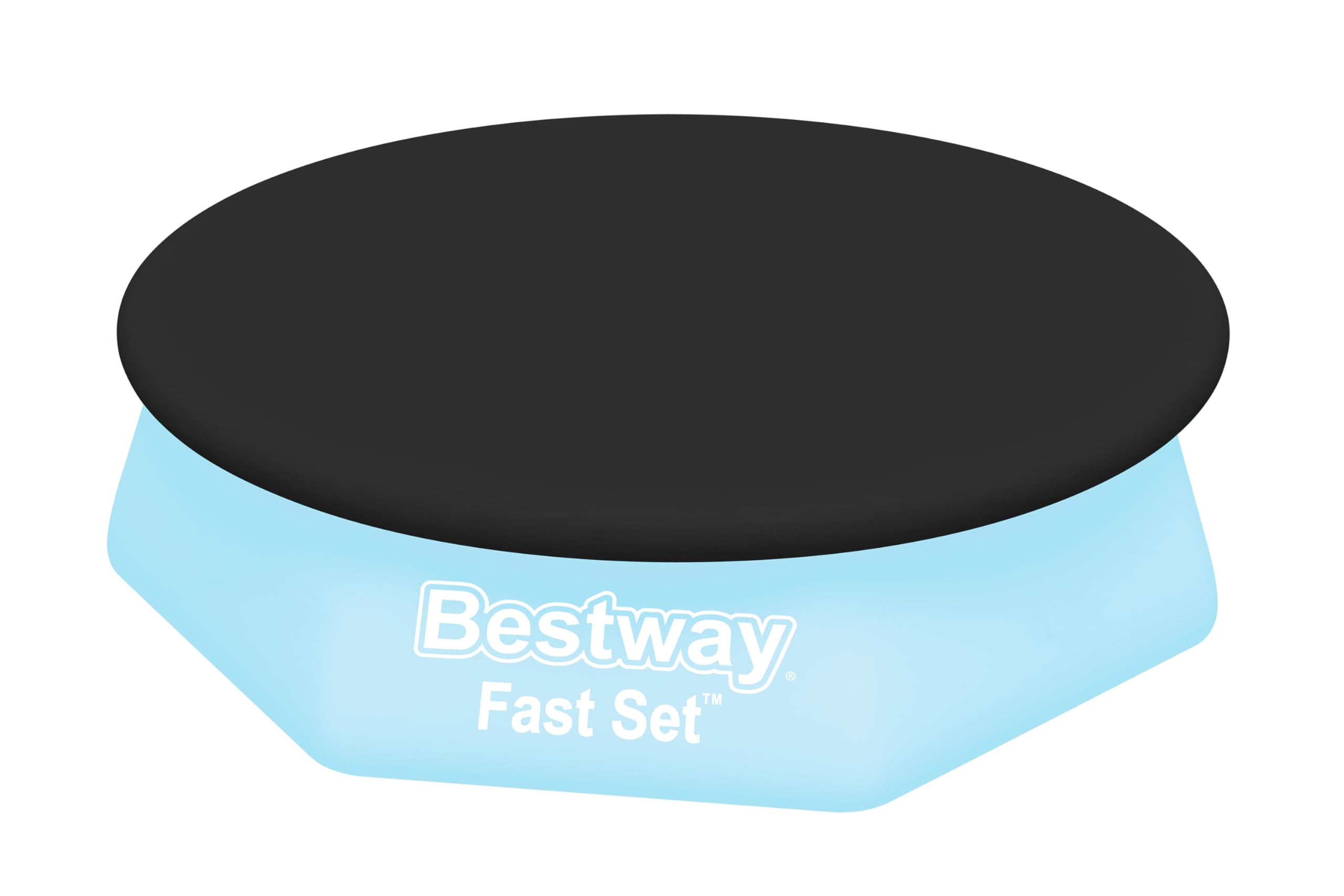 Bestway | Fast Set Round Pool Cover for Inflatable Ring Above Ground Pools, 2.40m