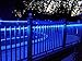 Ainfox LED Rope Light, 100Ft 1080 LEDs Indoor Outdoor Waterproof LED Strip Lights Decorative Lighting Kit (Blue)