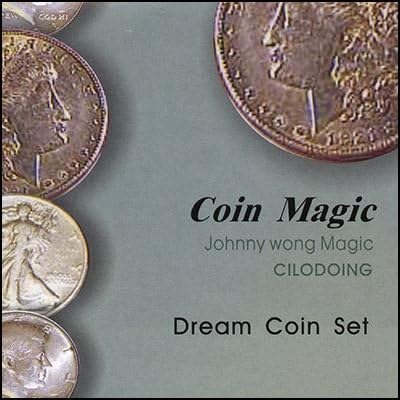 Magic Trick | Dream Coin Set (with DVD) by Johnny Wong | Money | Coin Magic