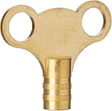 Nartel Radiator Bleed Key Pack of 2 Solid Brass Vent Valve Keys view 3