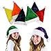 Tigerdoe Dwarf Hats – Gnome Hats – Storybook Character Costumes - Elf Accessories - Santa Hat - Christmas Holiday - Novelty 2 Pack (6 Pack Colorful Santa Hat)