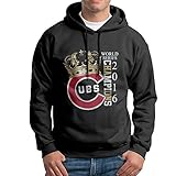 Chicago World Series Champions 2016 Men's Sports Cotton Hoodie Sweatshirt Black