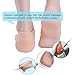Sumifun Silicone Height Increase Socks Heel Lift Gel Insoles, High Increase Shoe Inserts Plantar Fasciitis Heel Protecto