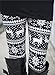 DaySeventh New Women Elasticity Skinny Tribal Printed Stretchy Pants Leggings (Free, Type 5)
