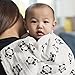 Muslin Swaddle Blankets | Baby Swaddle for Boys Or Girls | Baby Shower Gift | Super Soft 100% Cotton | 47 x 47 inch | Daydreams & Dimples