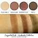 Raspberry Glaze Irridescent Red Eyeshadow - Highly Pigmented Professional Makeup Eye Shadow Single Pan, Wet or Dry Magnetic Refill, Paraben Gluten Free Make Up, Cruelty Free Cosmetics [26mm]