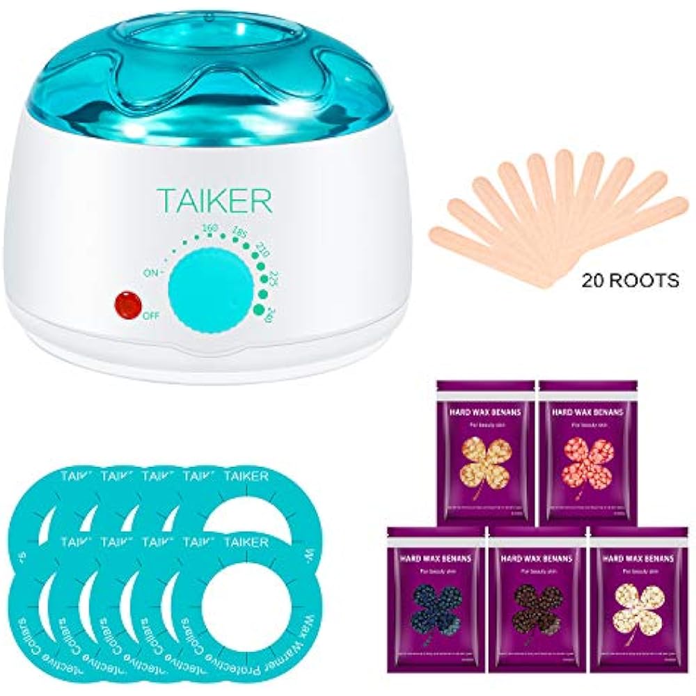 Wax Warmer Hair Removal Kit Women Waxing Electric Pot Heater Full Body
