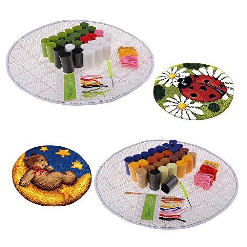 6 Prettyia+Lovely+Hooking+Cushion+Embroidery