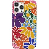 Casely iPhone 13 Pro Case | Flower Patch | Multi-Color Floral | Compatible with MagSafe | Classic Ultra Slim Design